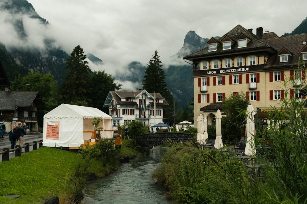 swiss mountains hidden valley