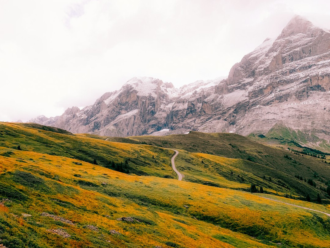 swiss mountain path