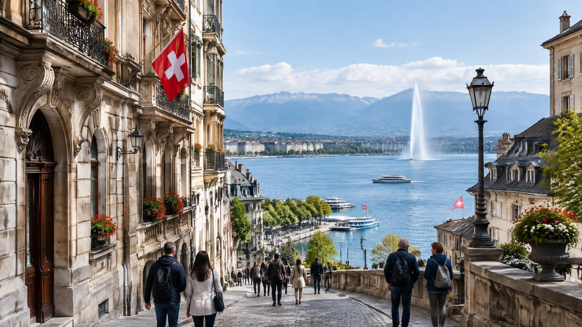 geneva lake switzerland