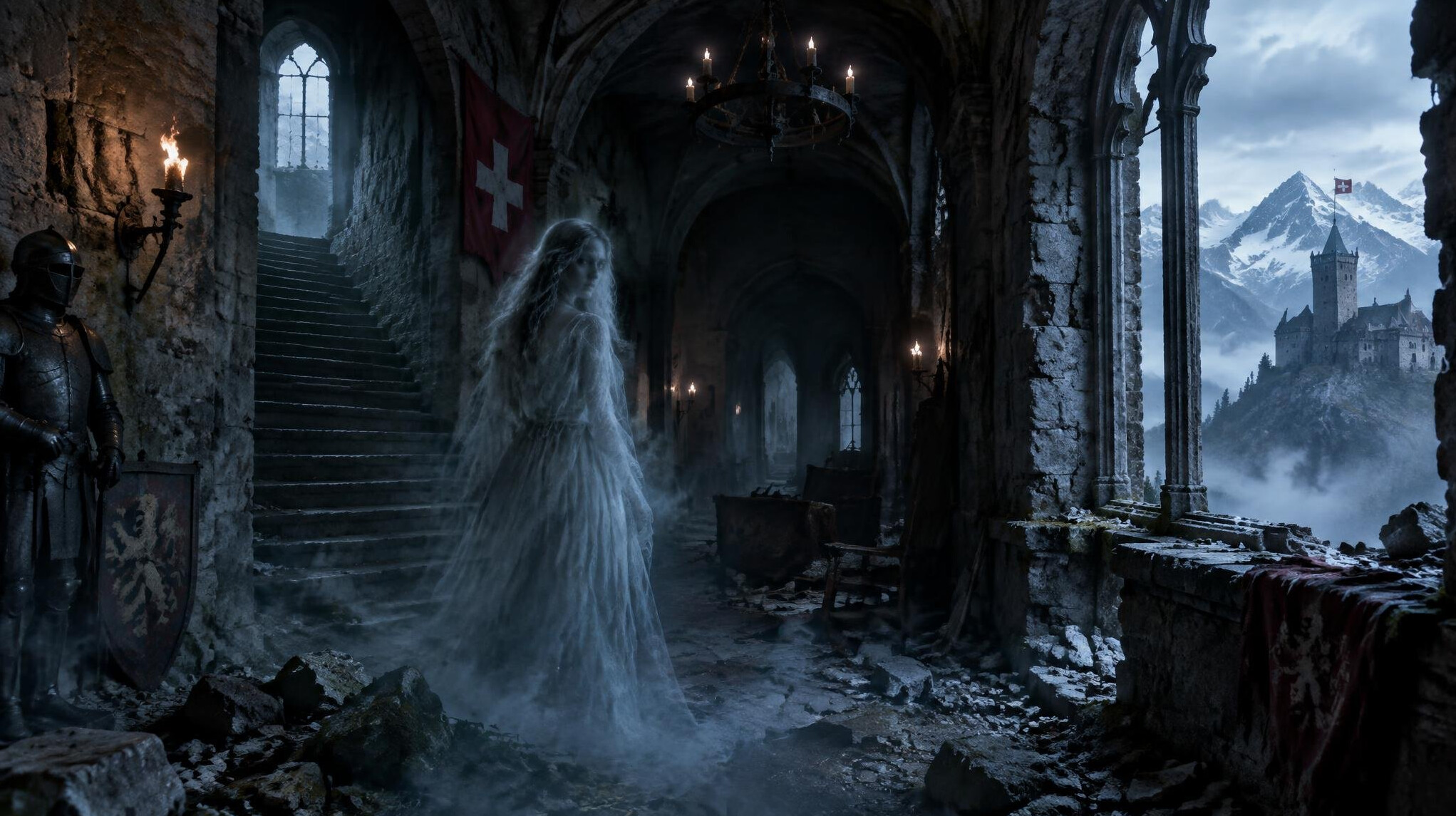 swiss castle ghost
